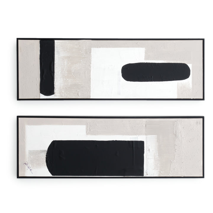 Nagani Painting on Canvas Beige