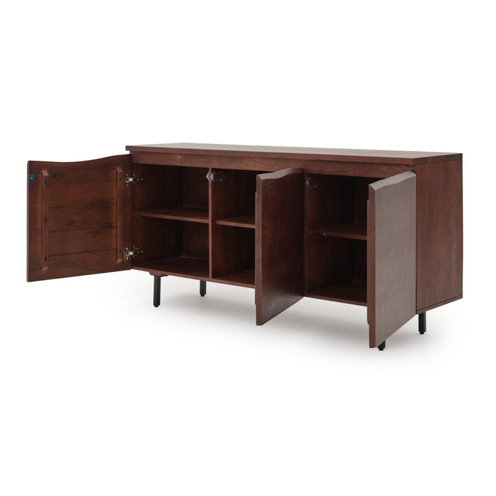 Noema Wood Sideboard Dark Brown