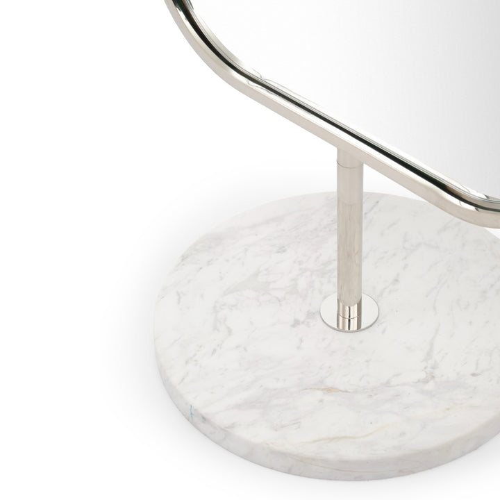 Wandra Floor Mirror Silver