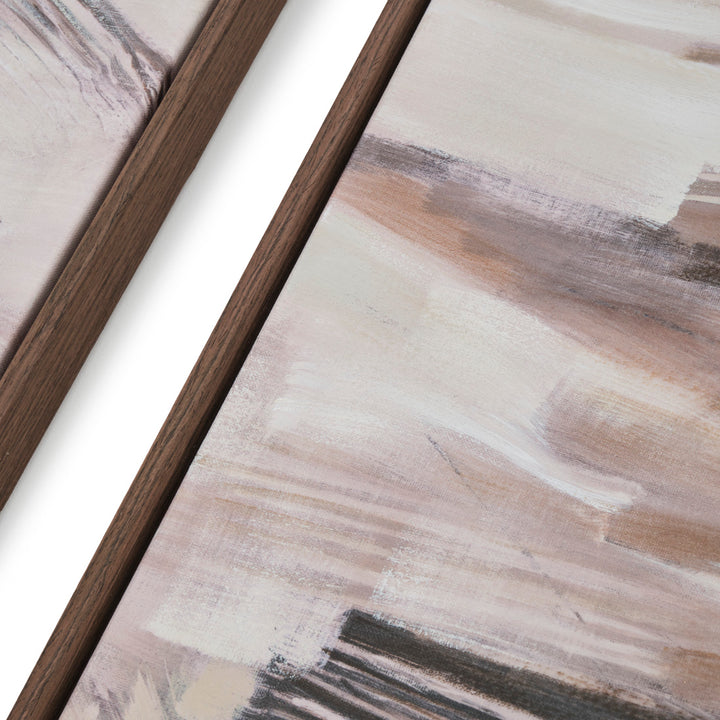 Nux Painting on Canvas Light Brown