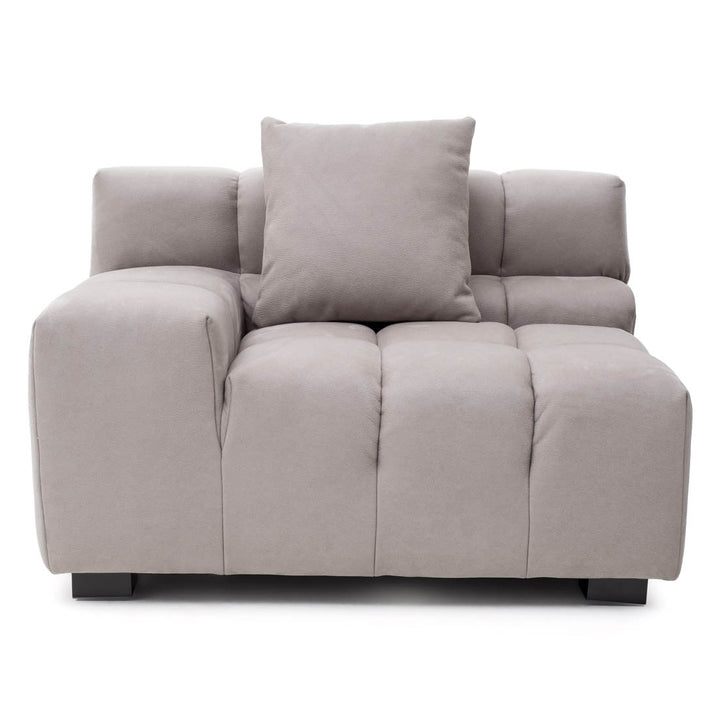 Norika Fabric Modular Sofa Light Grey