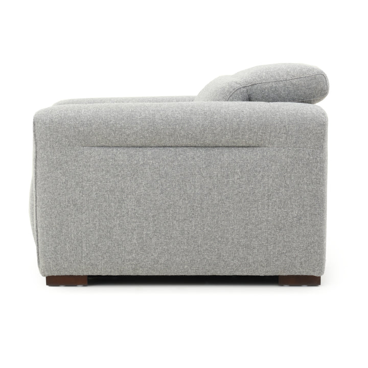 Niguel Reclining Accent Chair Light Grey