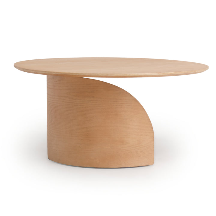Essie Wood Coffee Table Light Brown