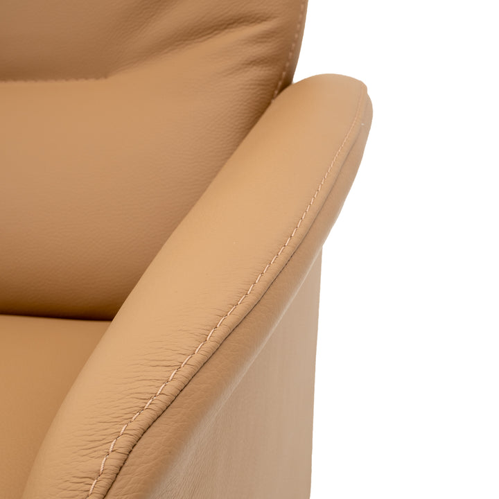 Wentle Reclining Accent Chair Cognac
