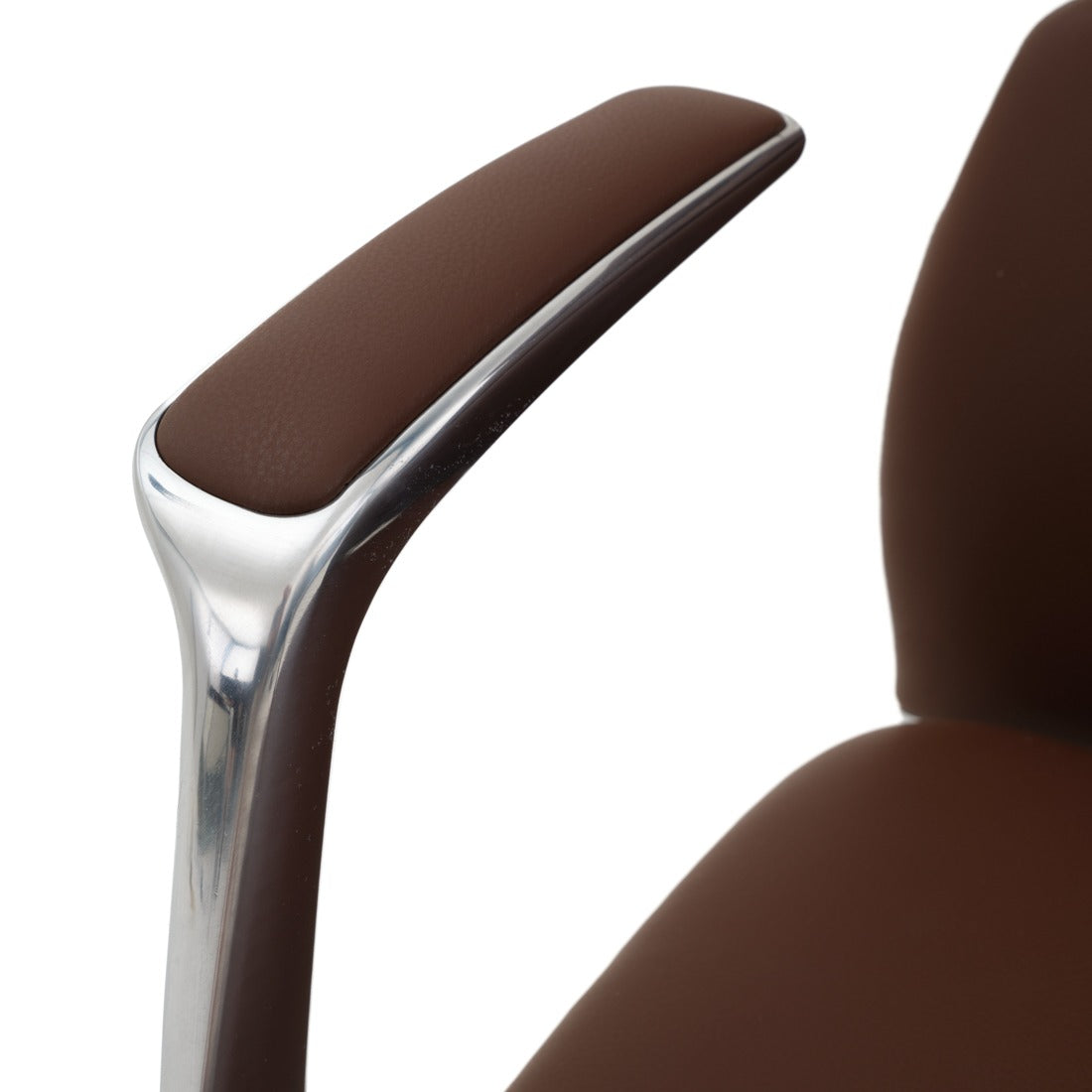 Euca Office Chair Dark Brown