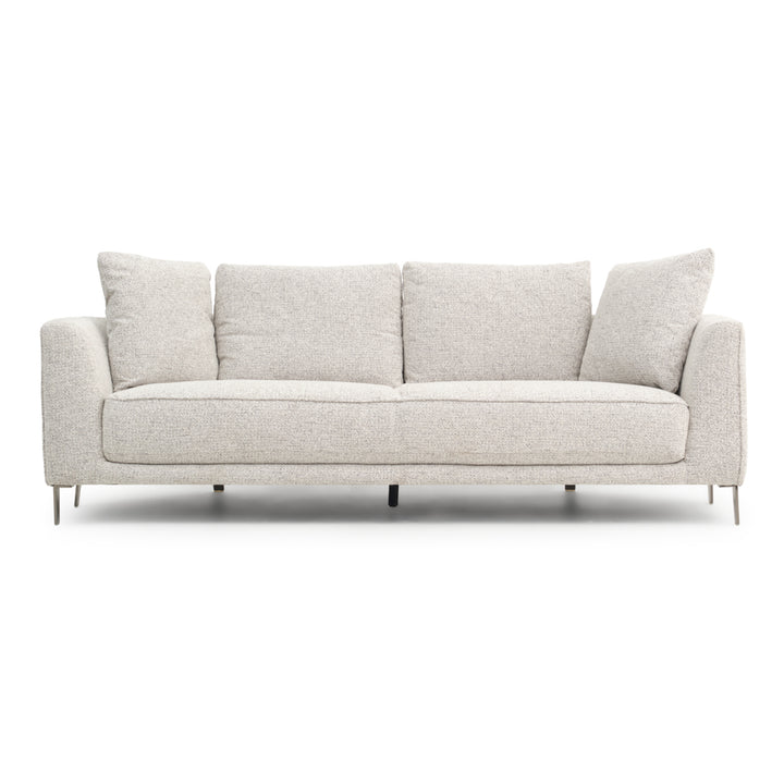 Wester Fabric Sofa Black & White