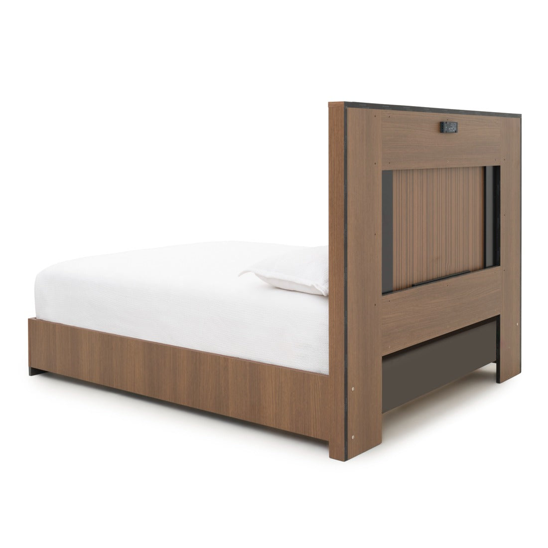 Nitmo Queen Bed Dark Brown