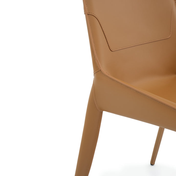 Willet Leather Chair Cognac