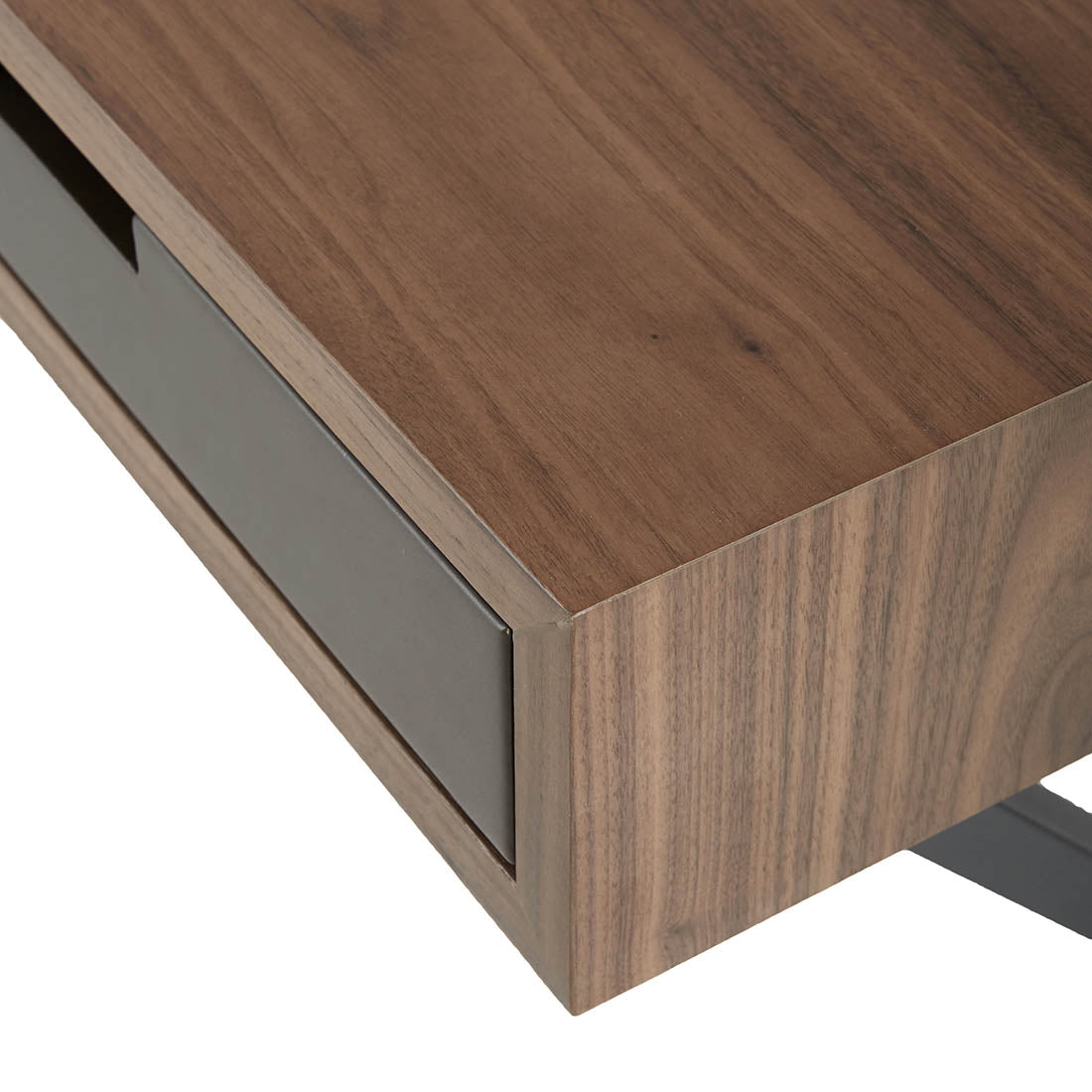 Neghan Desk Dark Brown