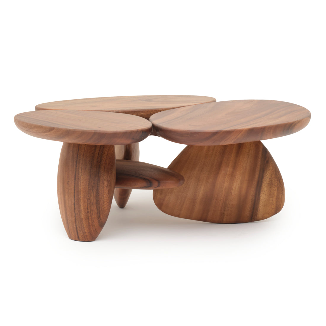 Suri Wood Coffee Table Light Brown