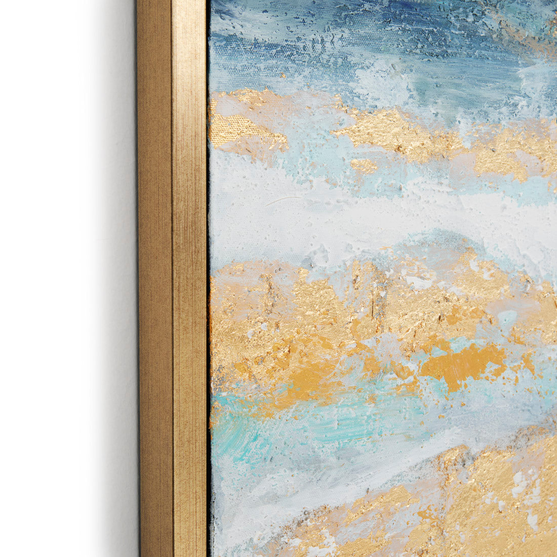 Nagua Painting on Canvas Dark Blue