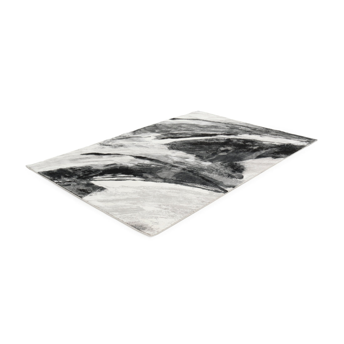 Wangie Area Rug Dark Grey