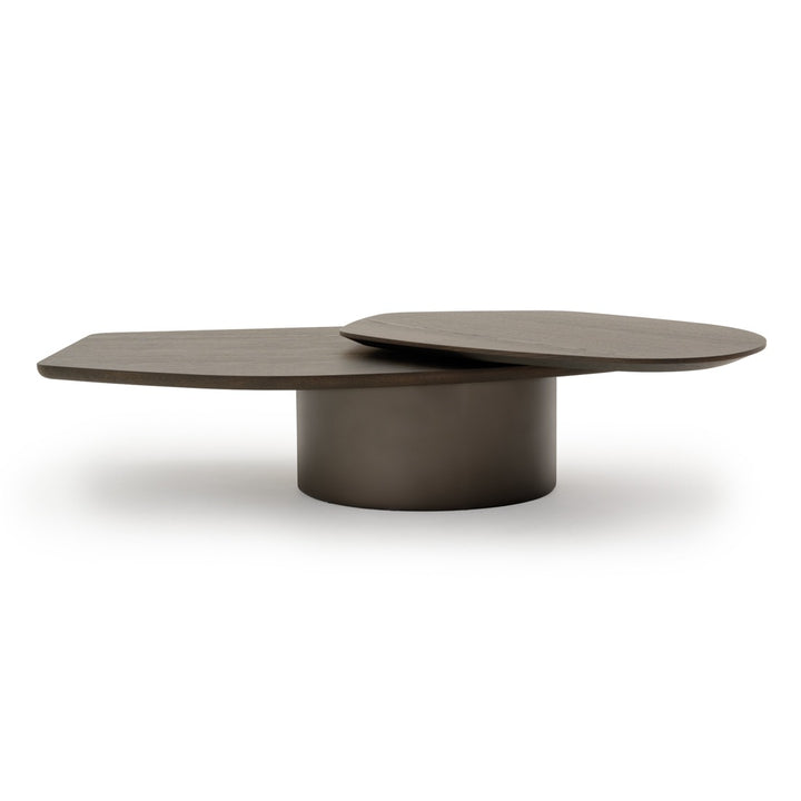 Eirian Wood Coffee Table Dark Grey