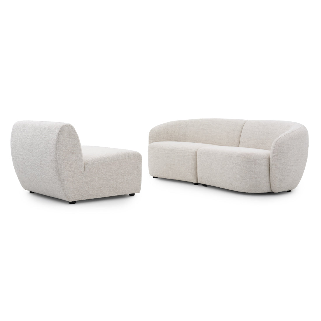 Sorena Fabric Modular Sofa Off White