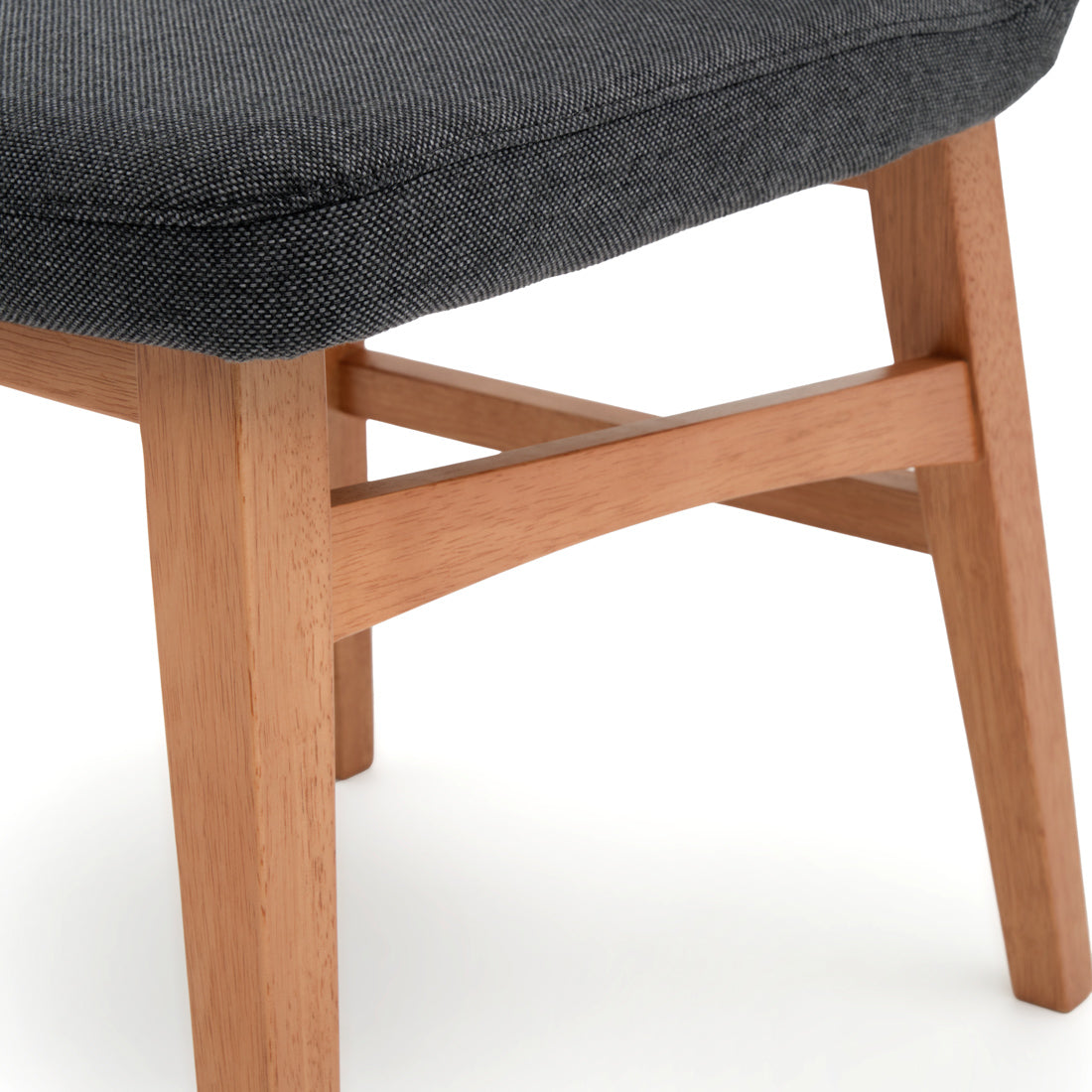Naja Fabric Chair Dark Grey