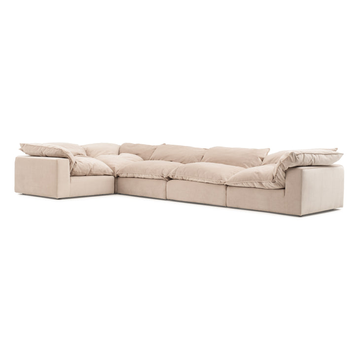 Nuage Fabric Modular Set Beige
