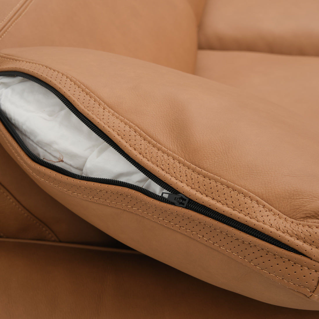 Nigella Leather Sofa Cognac