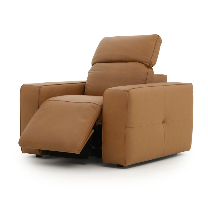 Nikolai Reclining Accent Chair Cognac