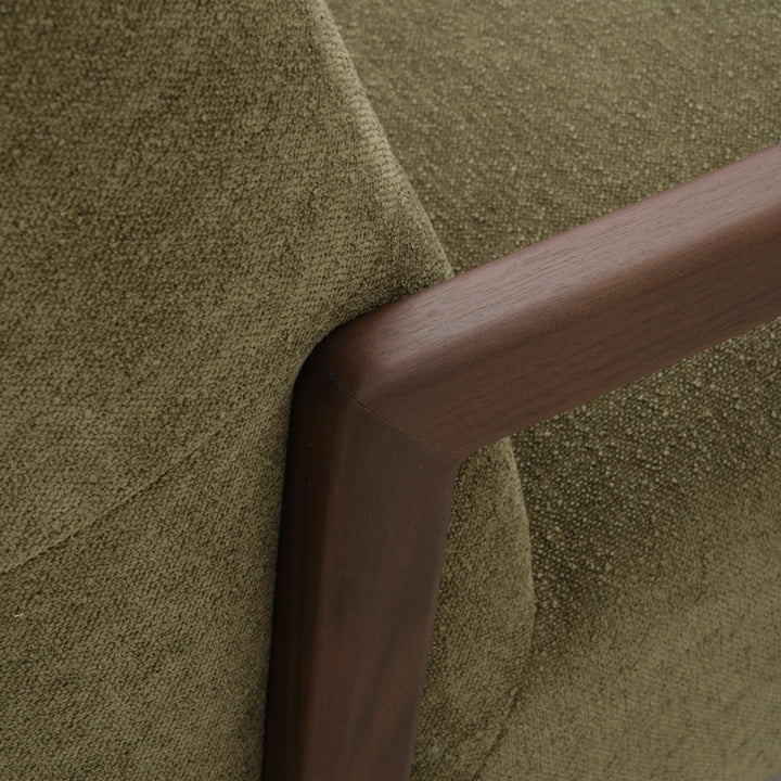 Norina Fabric Accent Chair Light Green