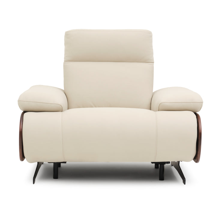 Ellery Reclining Accent Chair Beige