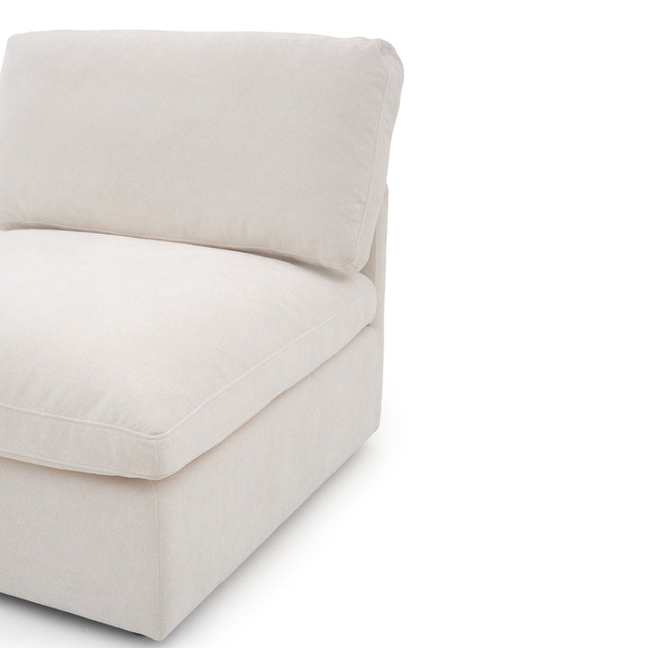 Emiliana Modular Armless Chair Beige
