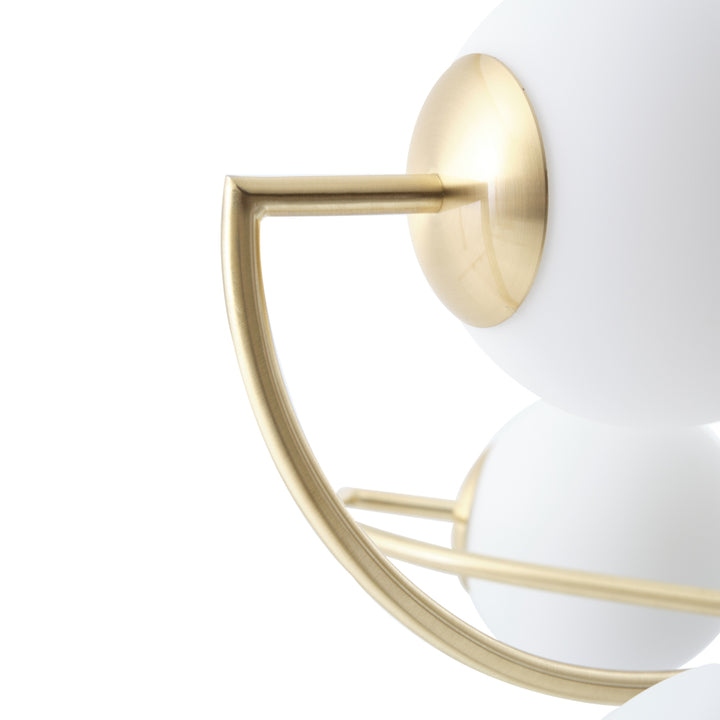 Wover Pendant Lamp Gold