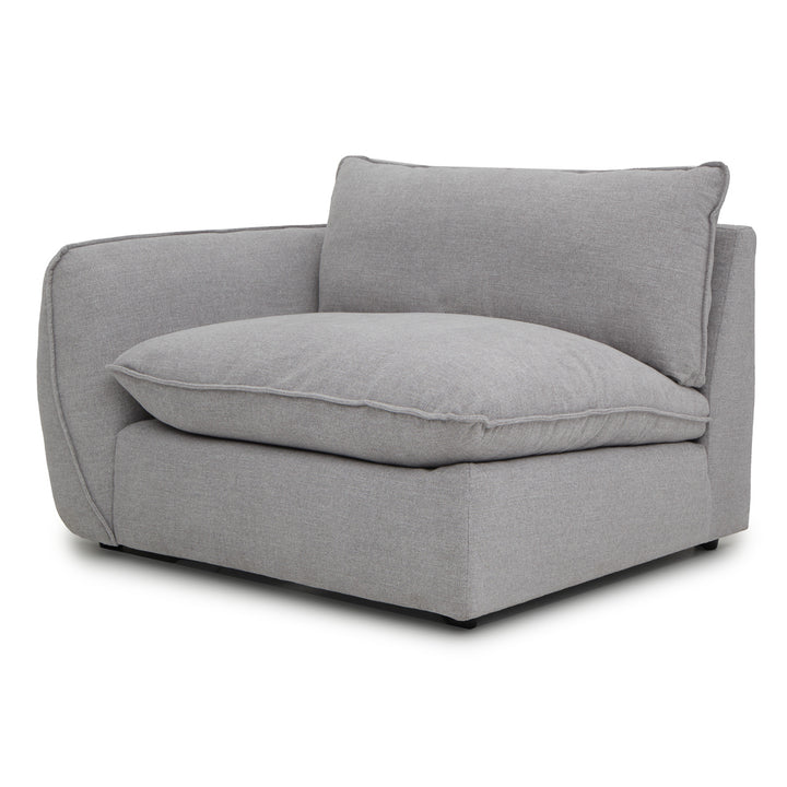Neo Modular Left Chair Light Grey