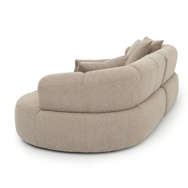 Edwina Fabric Modular Sofa Taupe