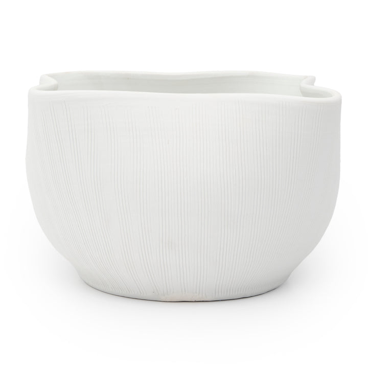 Nomadi Ceramic Vase Off White
