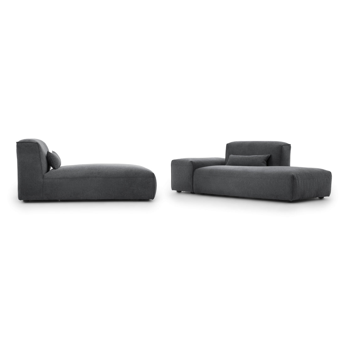 Ellemia Fabric Modular Set Dark Grey
