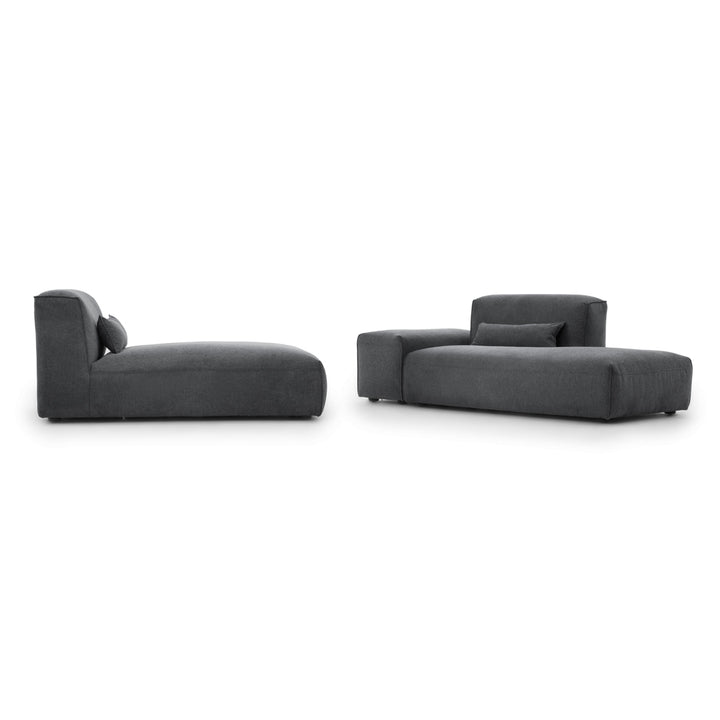 Ellemia Fabric Modular Set Dark Grey