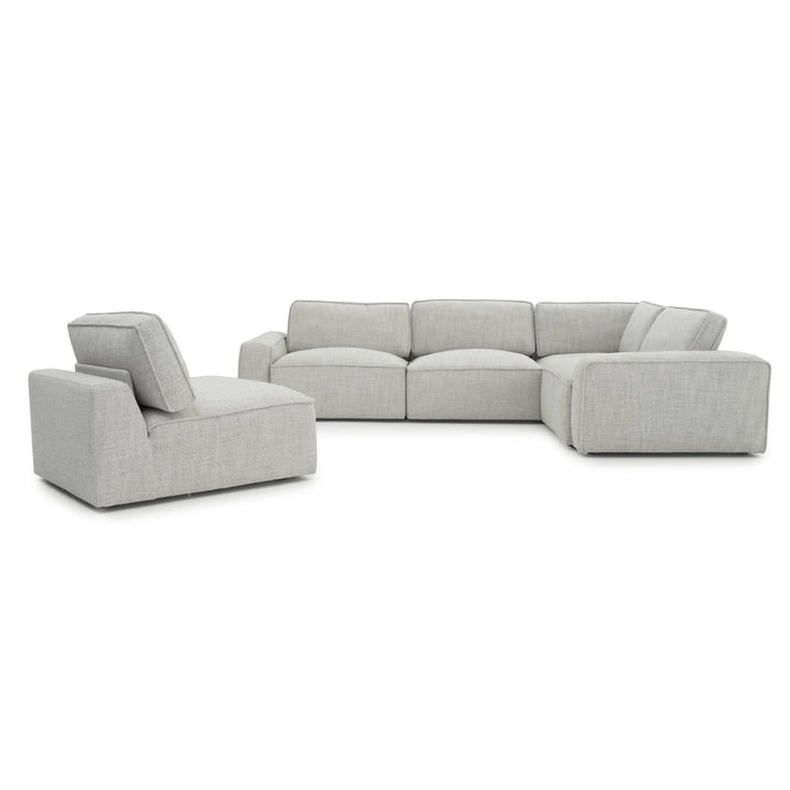 Nash Fabric Modular Set Light Grey