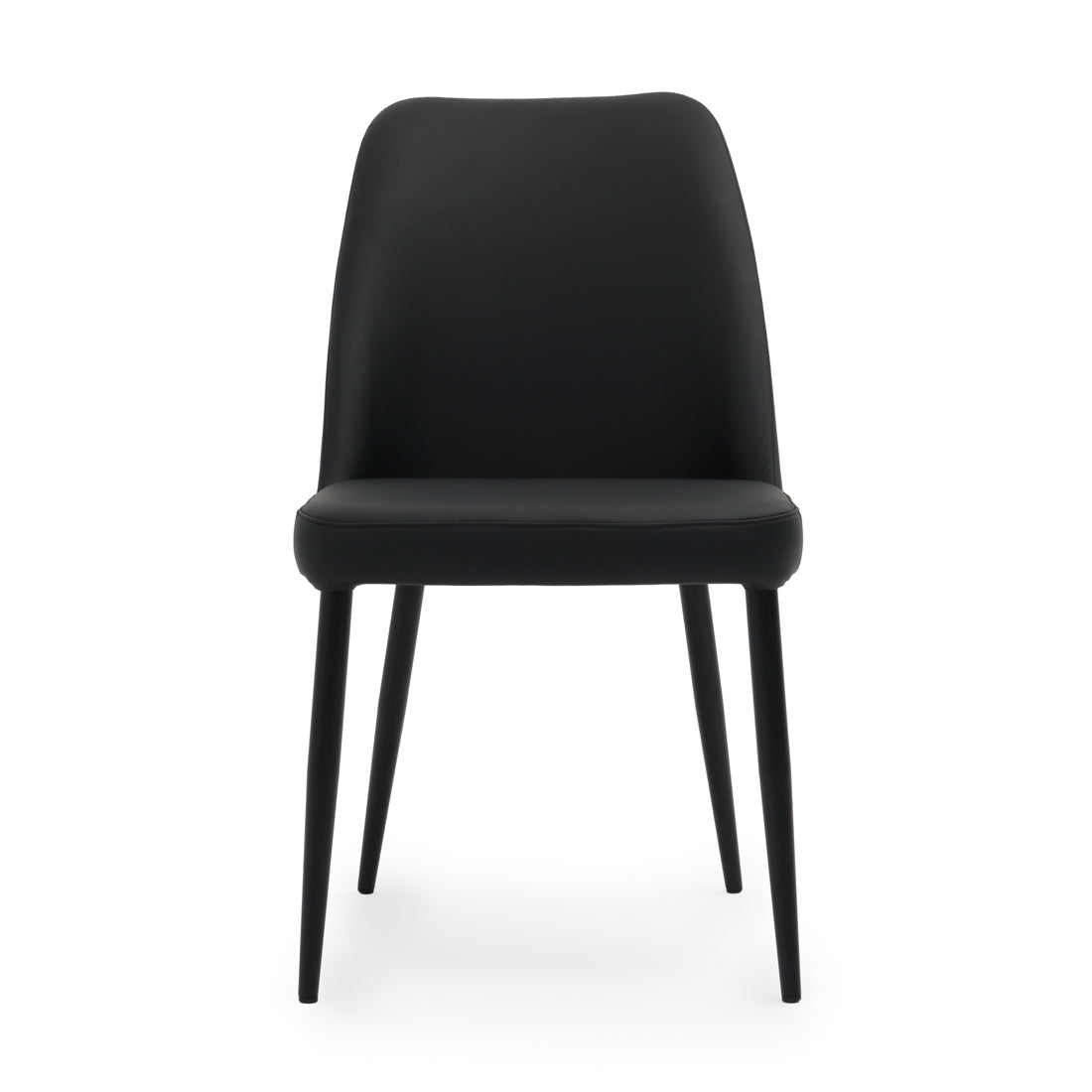 Wima Leather Chair Black