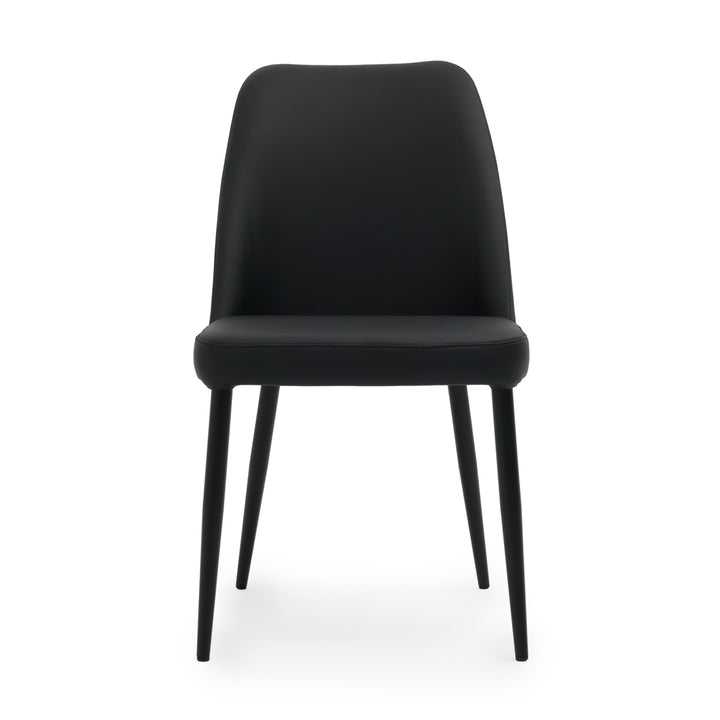 Wima Leather Chair Black