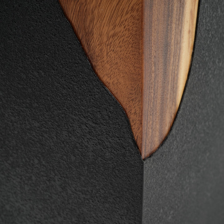 Nelmo Metal Console Table Black