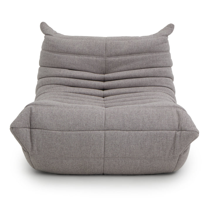 Ean Fabric Accent Chair Light Grey