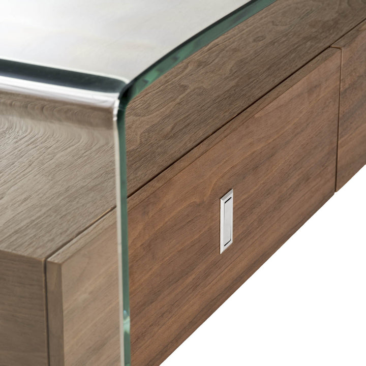 Nima Glass Coffee Table Clear