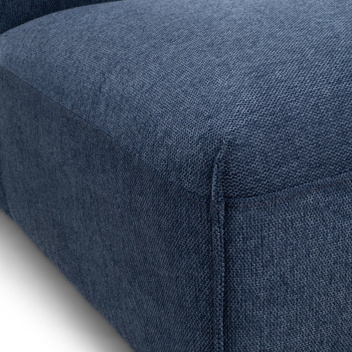 Ellemia Modular Chair W. Left Bumper Dark Blue
