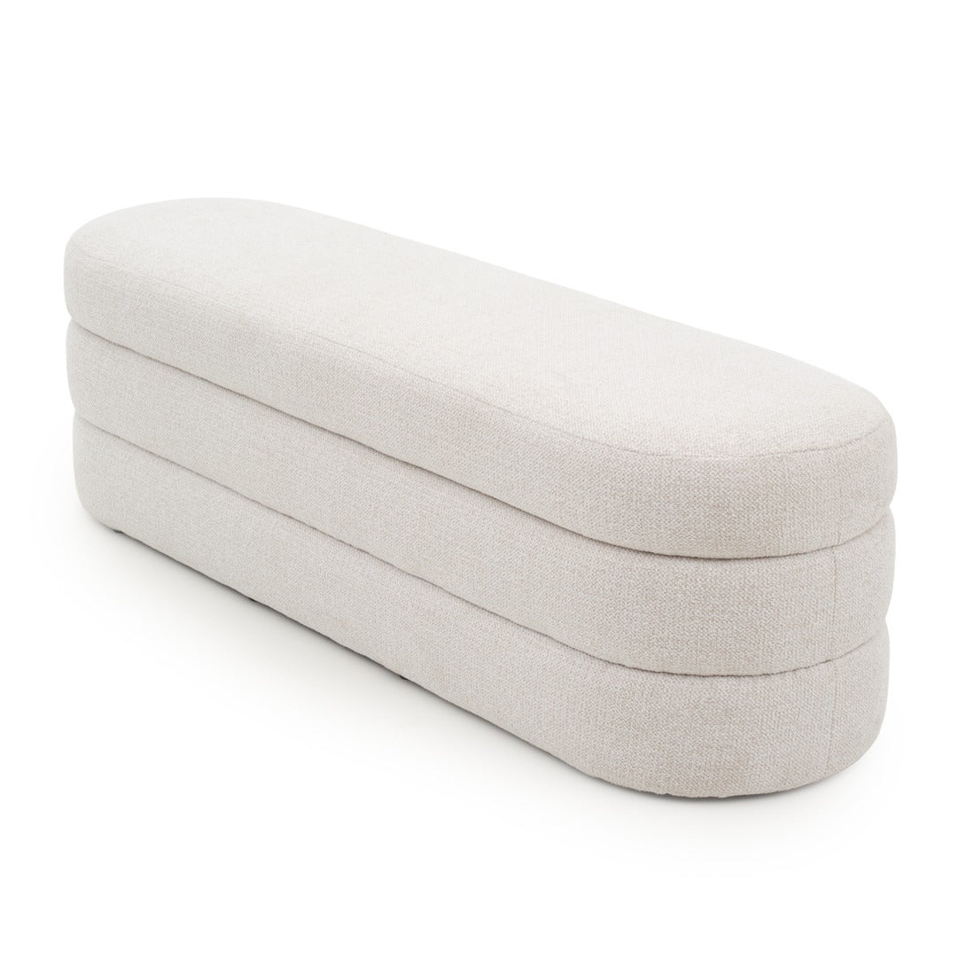 Esina Bench with Storage Beige