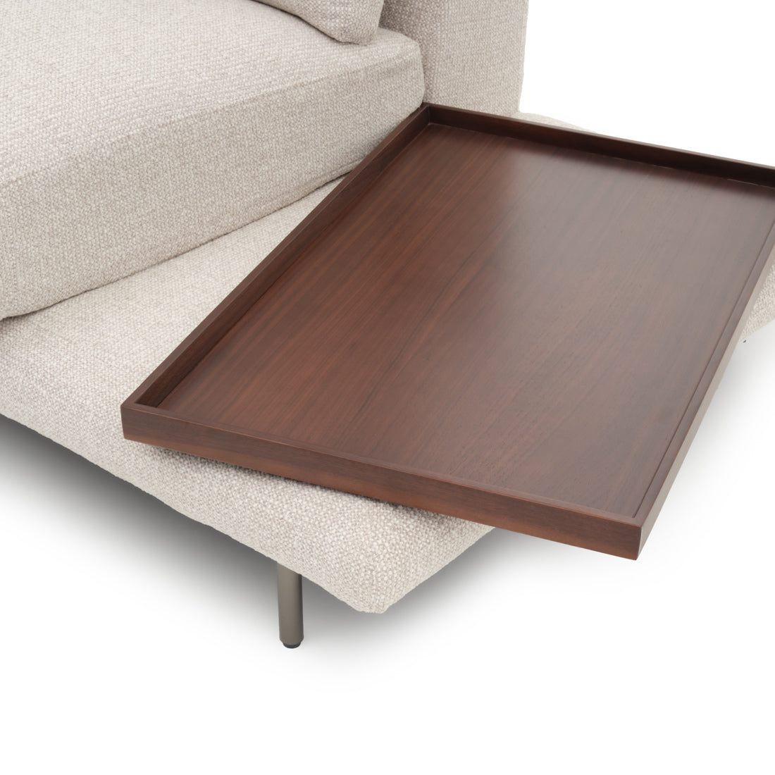 Elizabeth Modular Chair W. Table Right Beige