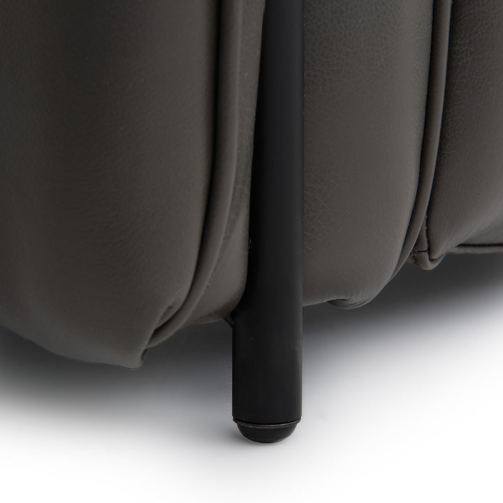 Wilnoir Reclining Sectional Sofa Dark Grey