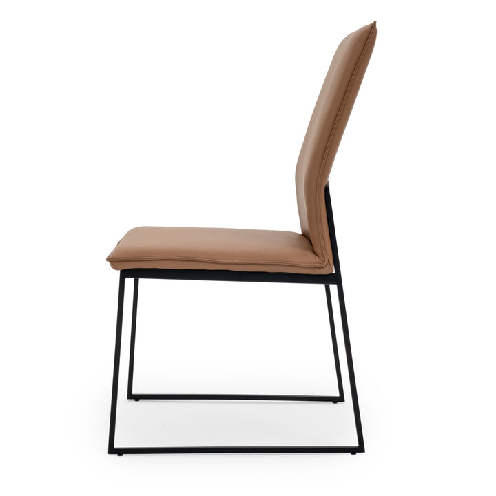 Wara Leather Chair Tan