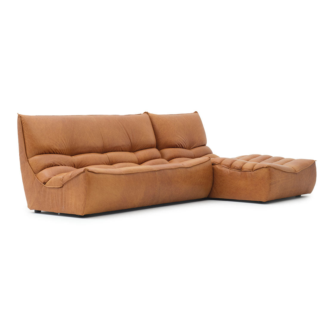 Nesto Leather Modular Set Cognac