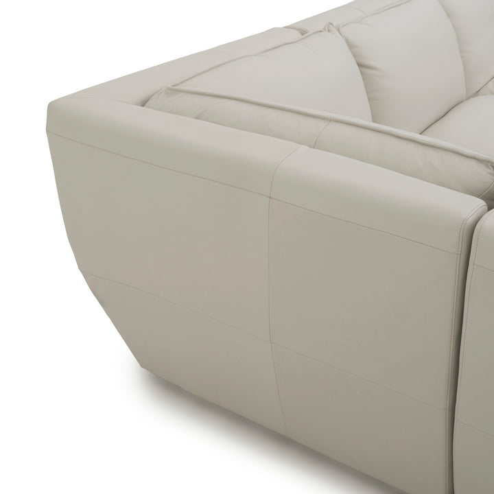 Nadyna Leather Modular Set Beige