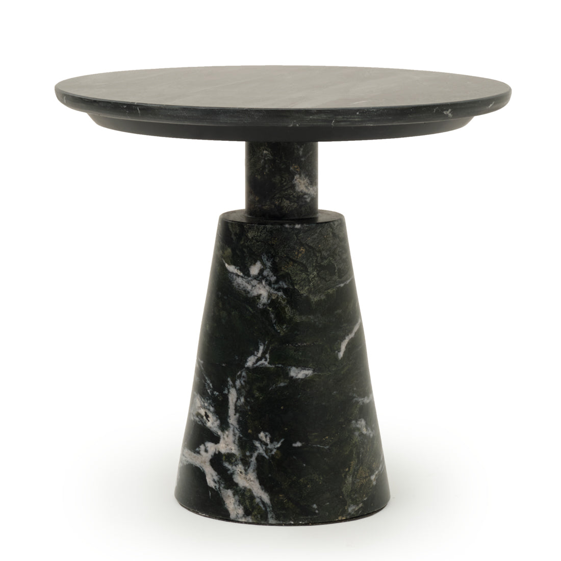 Esana Marble Accent Table Black