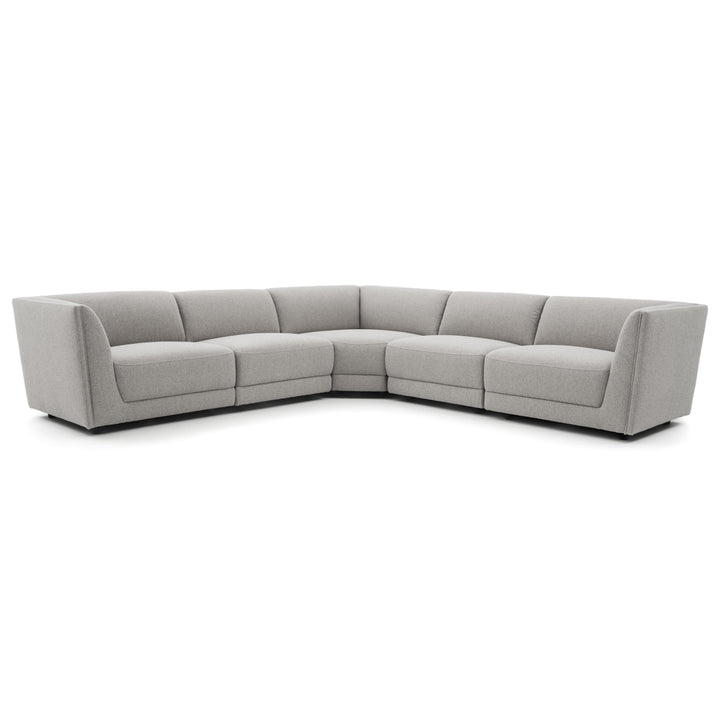 Nathan Fabric Modular Set Light Grey