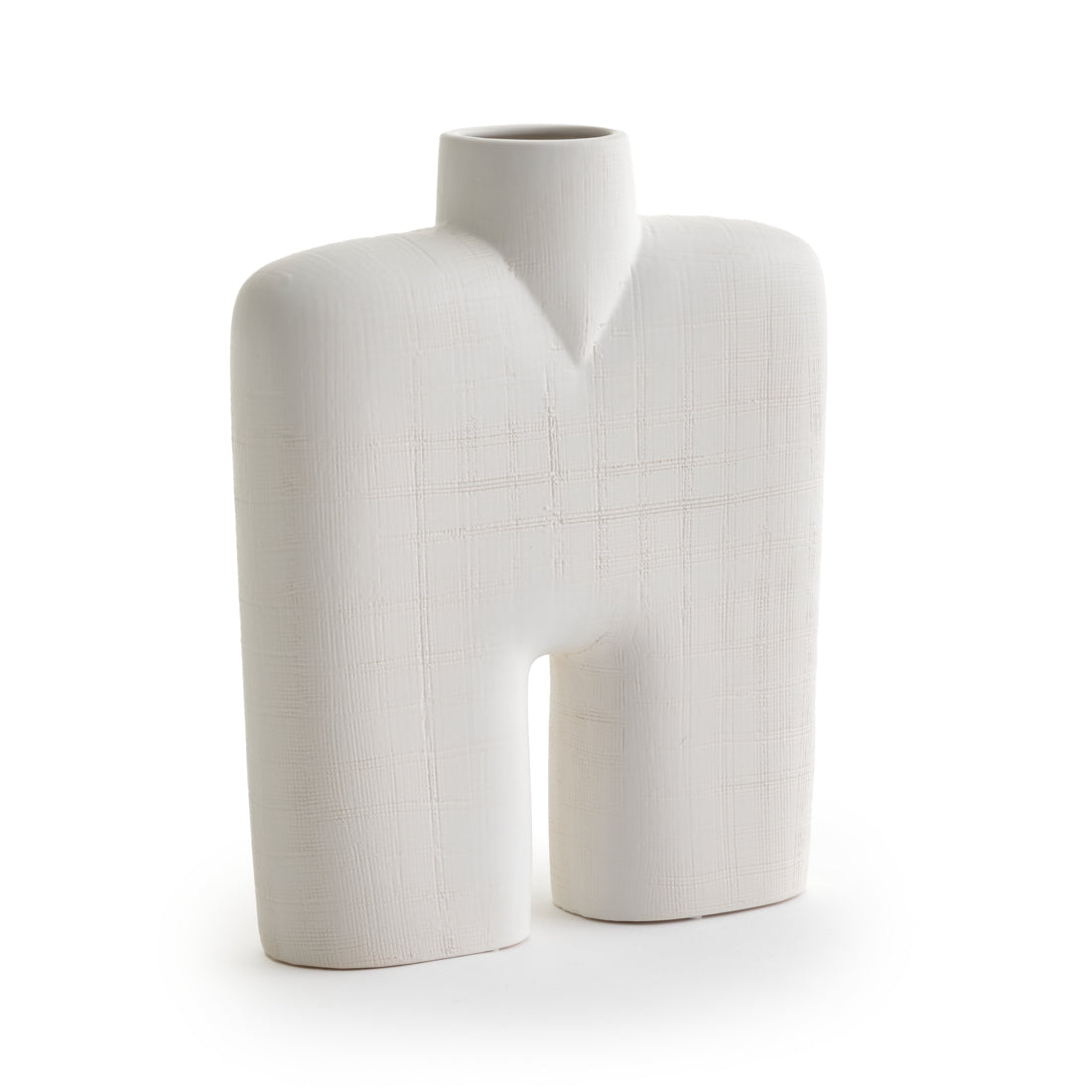 Essoto Ceramic Vase White