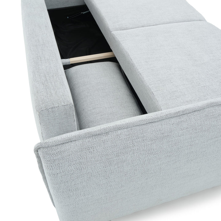 Nojave Fabric Queen Sofa-Bed Off White