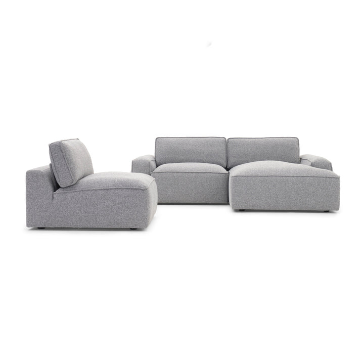 Nash Fabric Modular Set Dark Grey