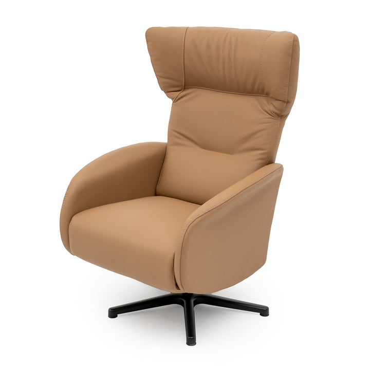 Wentle Reclining Accent Chair Cognac